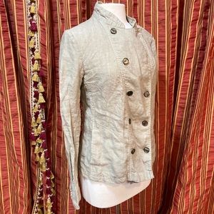 CP Shades Natural Linen Jacket size M